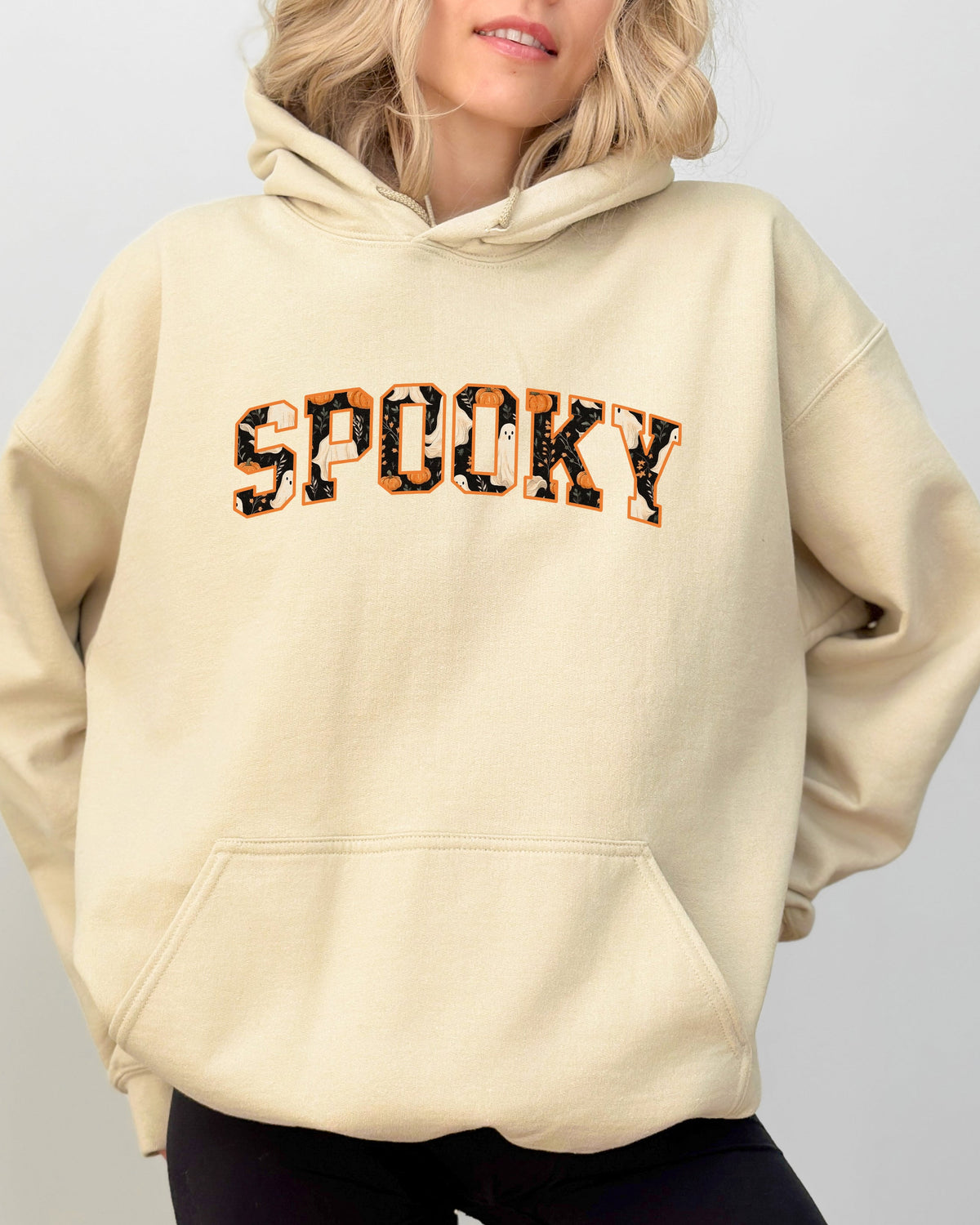 Spooky Skeleton Ghost Witch Skull Meme Halloween Costume Aesthetic Nightmare Edition Hoodie