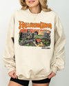 Halloweentown Horror Movie Skeleton Ghost Witch Skull Spooky Aesthetic Meme Sweatshirt