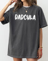 Dadcula Spooky Bat Ghost Witch Skull Halloween Meme Design Iconic Comfort Colors Tee