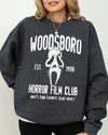 Woodsboro Horror Film Skeleton Skull Halloween Costume Inspired Slasher Scene Sweatshirt