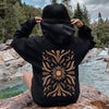 Boho Radiant Sun Graphic Hoodie