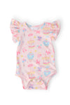 Off to the Circus S/S Flutter Bodysuit