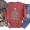 Oh Come Let Us Adore Him Christmas Carol Religious Hymn Christian Faith Sweatshirt