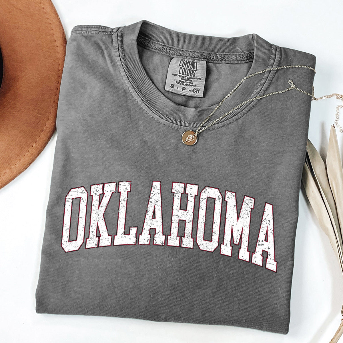 Oklahoma Football Game Day Tailgate Party University State Touchdown Celebrations Comfort Colors Tee