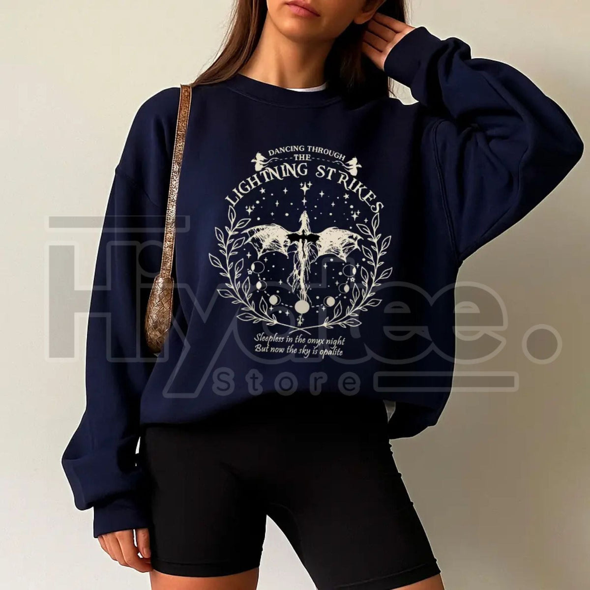 Onyx Storm Dancing Through Lightning Sweatshirt