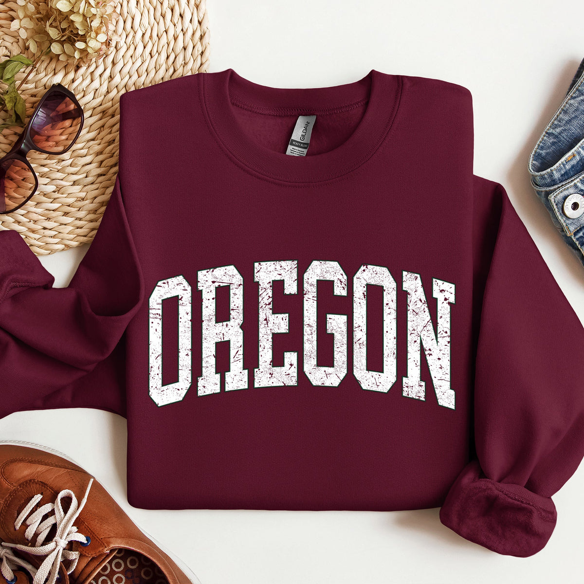 Oregon Football Game Day Tailgate Party Big Game Touchdown University College State Sweatshirt