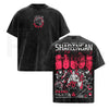 Otaku Lux Uchiha Clan Sharingan Vintage Washed Tee – Heavy Cotton Oversized Subtle Anime Streetwear