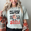 Out Here Lookin Like A Snack Little Debbie Plaid Christmas Tree Comfort Colors Tee