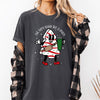 Out Here Looking Like A Snack Christmas Cake Santa Xmas Festive Holiday Comfort Colors Tee