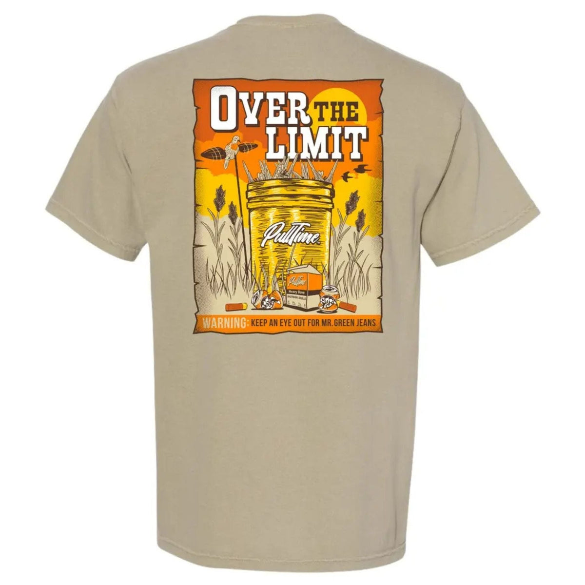 "Over The Limit" Hunting T-Shirt - Classic Dove Hunting Apparel, Funny Outdoor Enthusiast Gift