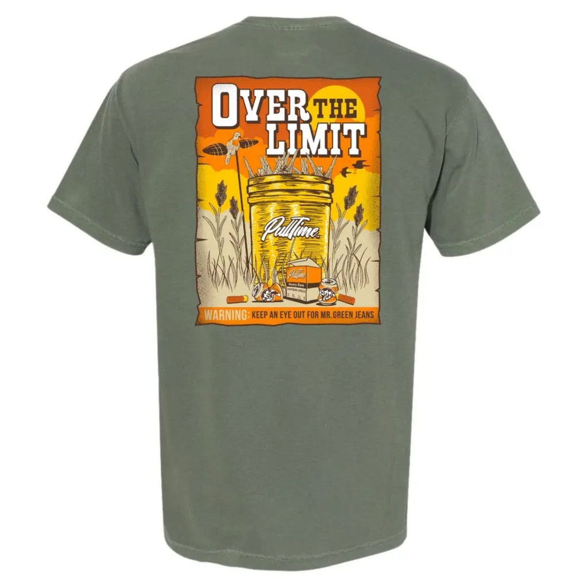 "Over The Limit" Hunting T-Shirt - Classic Dove Hunting Apparel, Funny Outdoor Enthusiast Gift