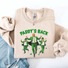 Paddy's Back Trump Politics St Patrick's Day Shamrock Clover Leprechaun Sweatshirt