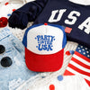 Party In The USA Patriotic Celebration Edition For Independence Day Lovers Trucker Hat
