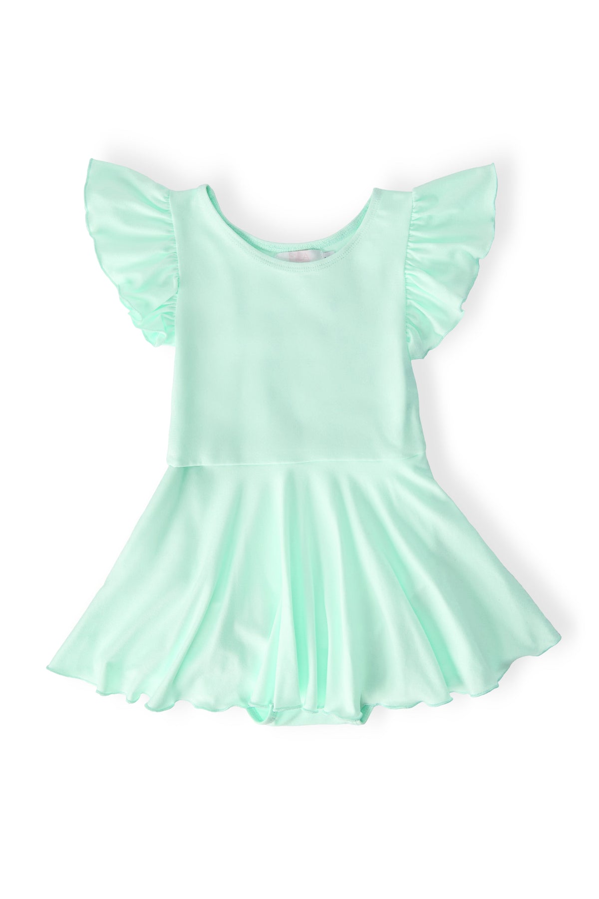 Pastel Green S/S Twirl Leotard