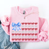 Patriotic Bows Flag USA Coquette Ribbons America Fourth of July Graphic Sweatshirt