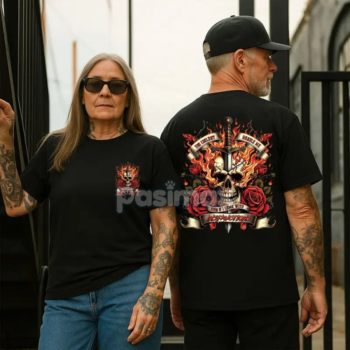 Personalized Generation X T-Shirt - "You Couldn't Handle Me" Retro Gen X Apparel, Born 1965-1980