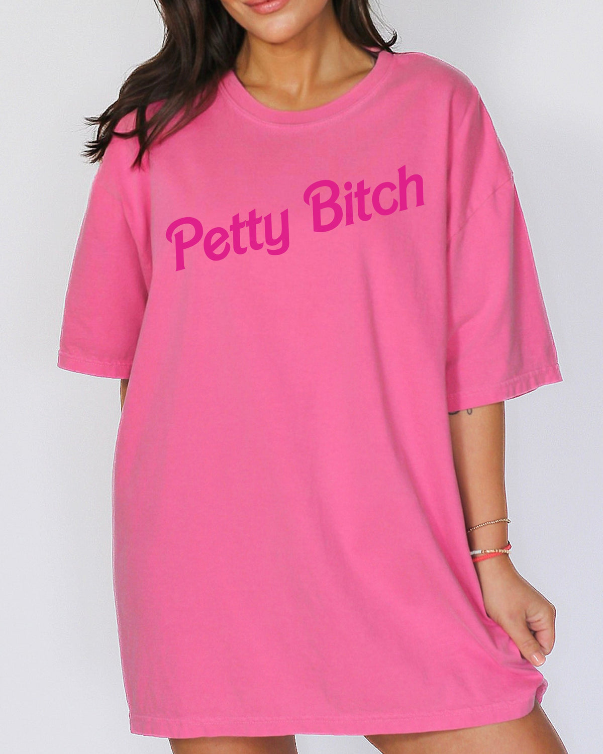 Petty Bitch Witty Provocative Phrasing Bold Attitude Statement About Modern Sarcasm Graphic Tee