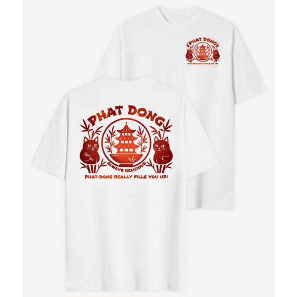 "Phat-Dong: Always Delicious" T-Shirt - Men's Funny Graphic Tee, Bold Statement Apparel