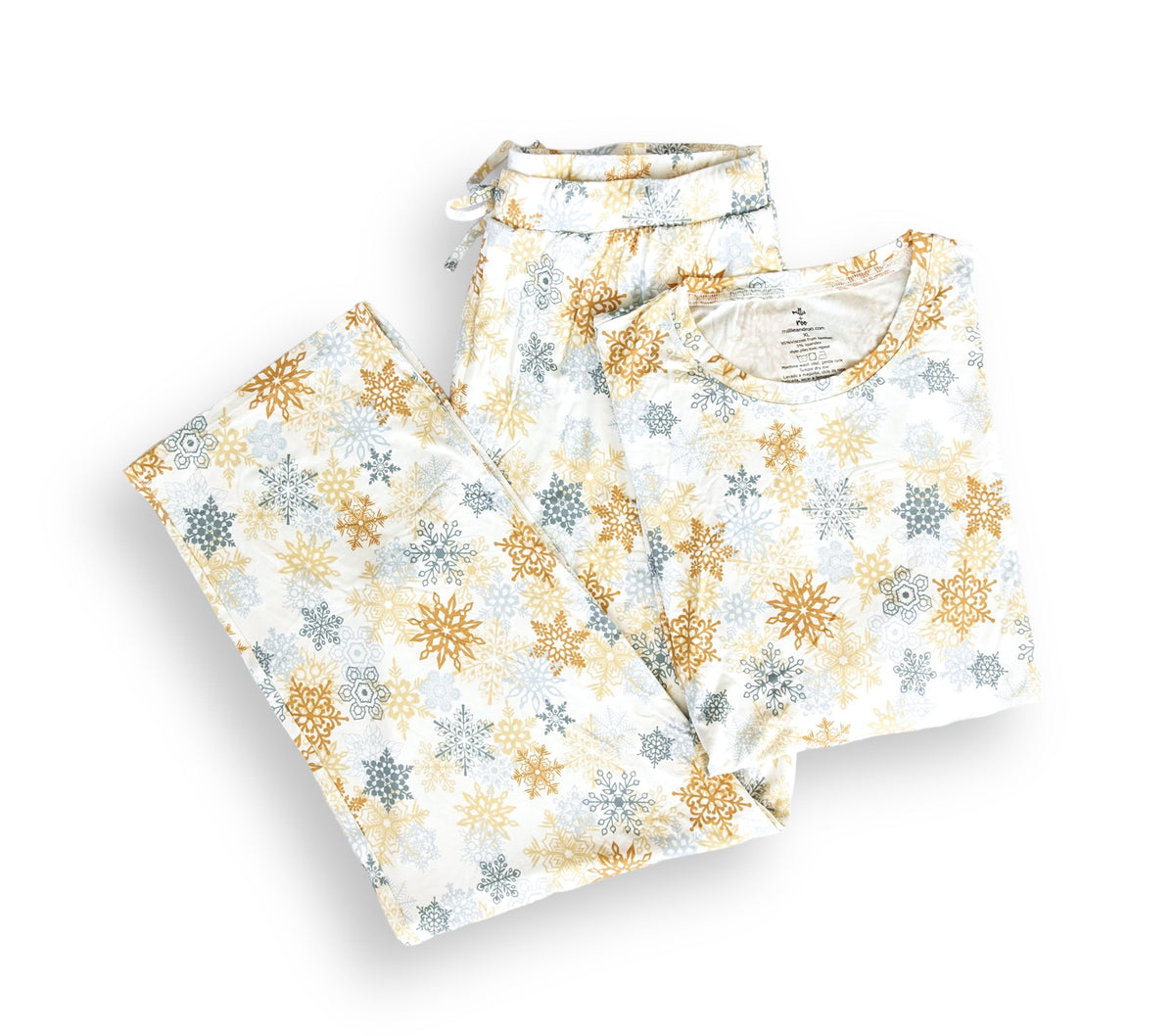 MEN'S PAJAMA SET- Snowflakes