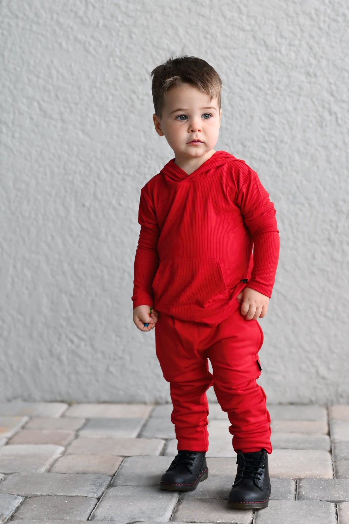 HAREM PANTS- Red