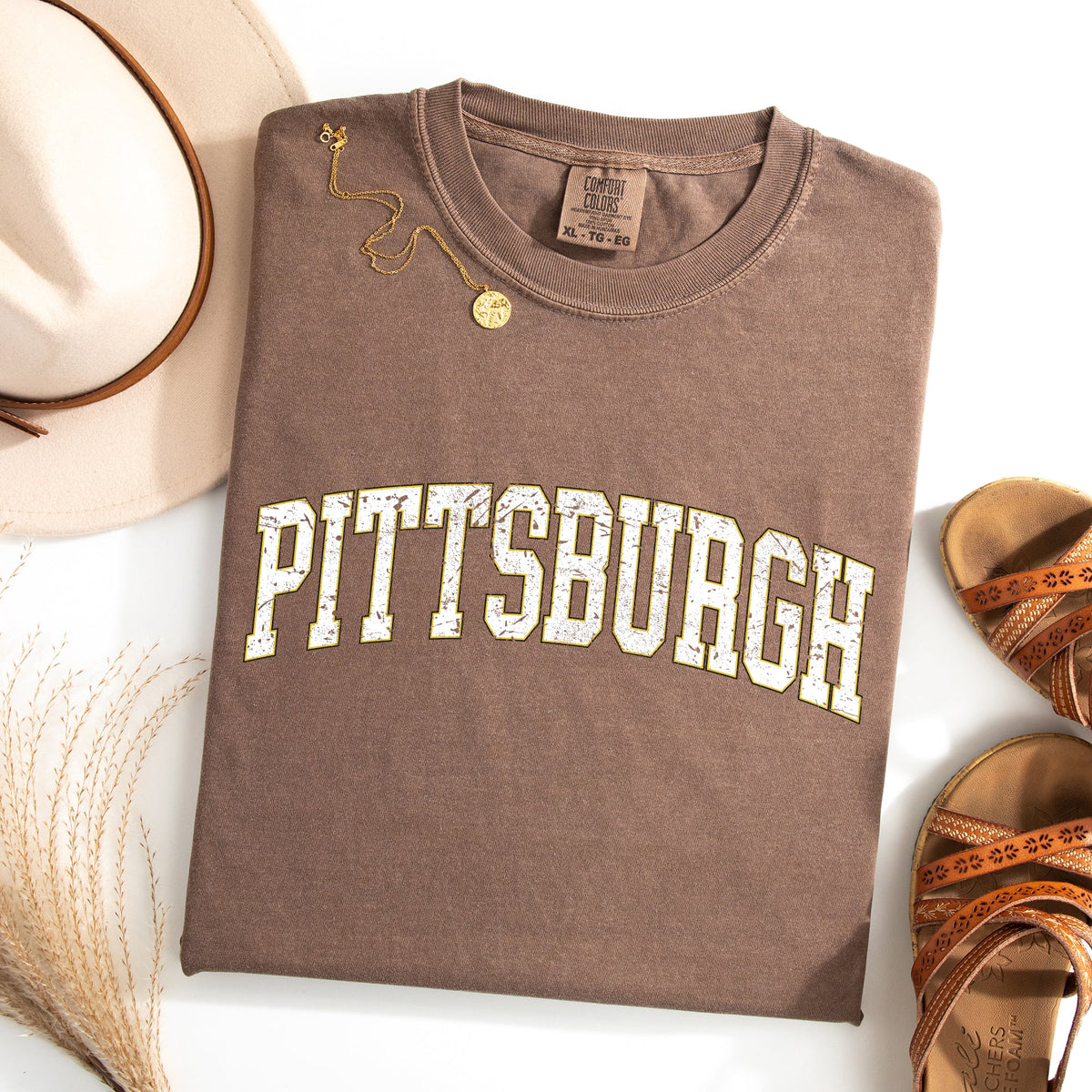 Pittsburgh Football Game Day Tailgate Party State University Pride Comfort Colors Tee