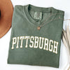 Pittsburgh Football Game Day Tailgate Party State University Pride Comfort Colors Tee