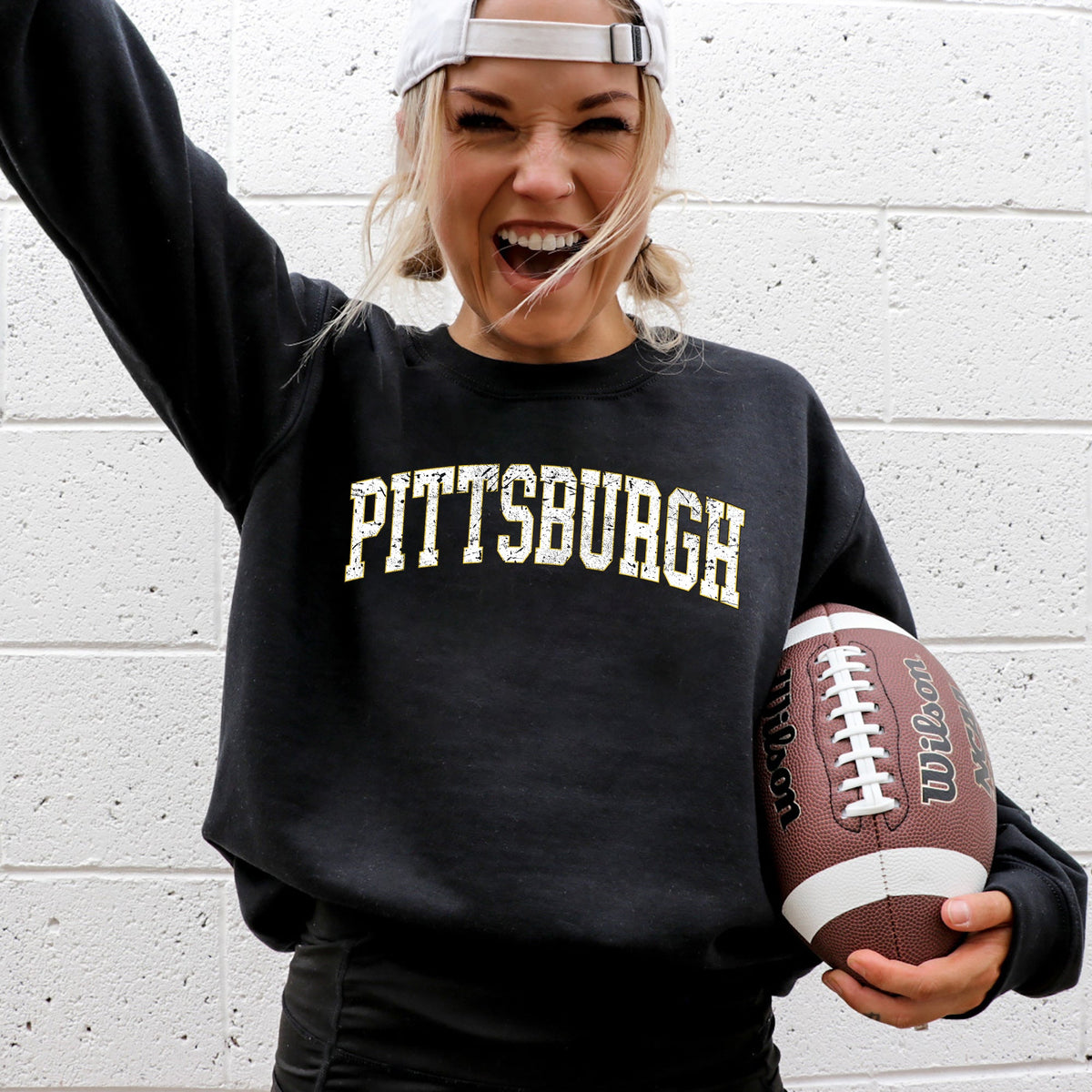 Pittsburgh Football State Pride Tailgate Game Day University College Spirit Sweatshirt