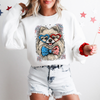 Pomeranian Patriotic Dog USA Pride Fourth Of July Pet Lover Illustration Sweatshirt