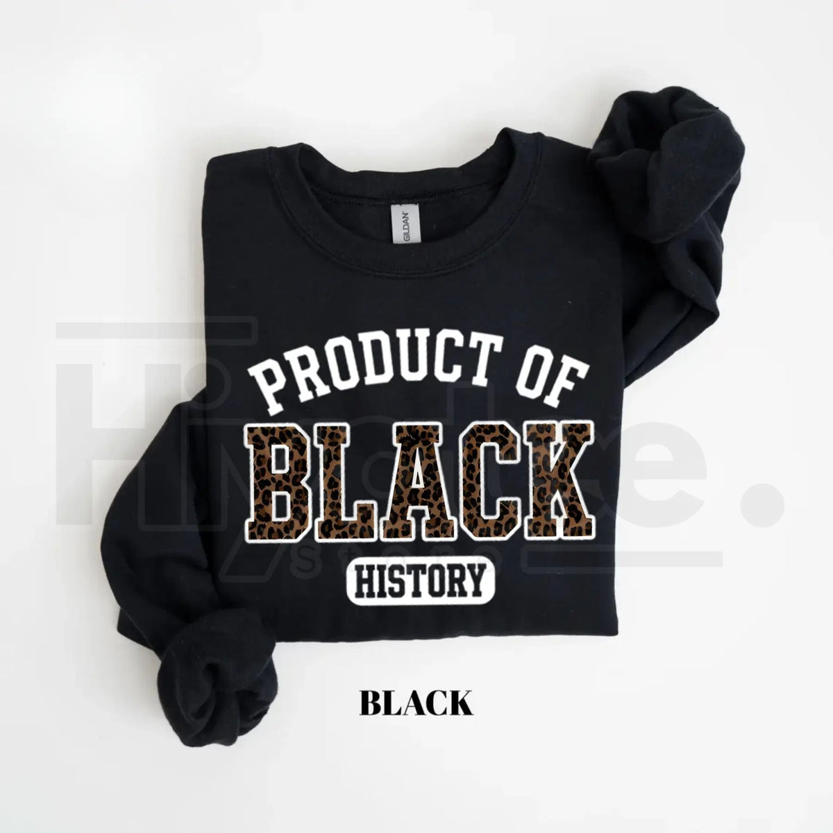 Product of Black History Sweatshirt: Black History Month 2026 Pride Crewneck