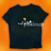 Pumpkin Spice and Political Spite – Embroidered Unisex Top, Funny Fall T-Shirt for Political Humor & Autumn Lovers