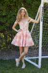 Nox Anabel Q176 Romantic Off-Shoulder Fit and Flare Dress