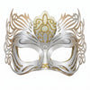 Gilded Elegance: Gold & Silver Mask