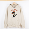 Raccoon Trick Or Treat Halloween Mischief Spooky Costume Night Meme Vintage Print Graphic Hoodie