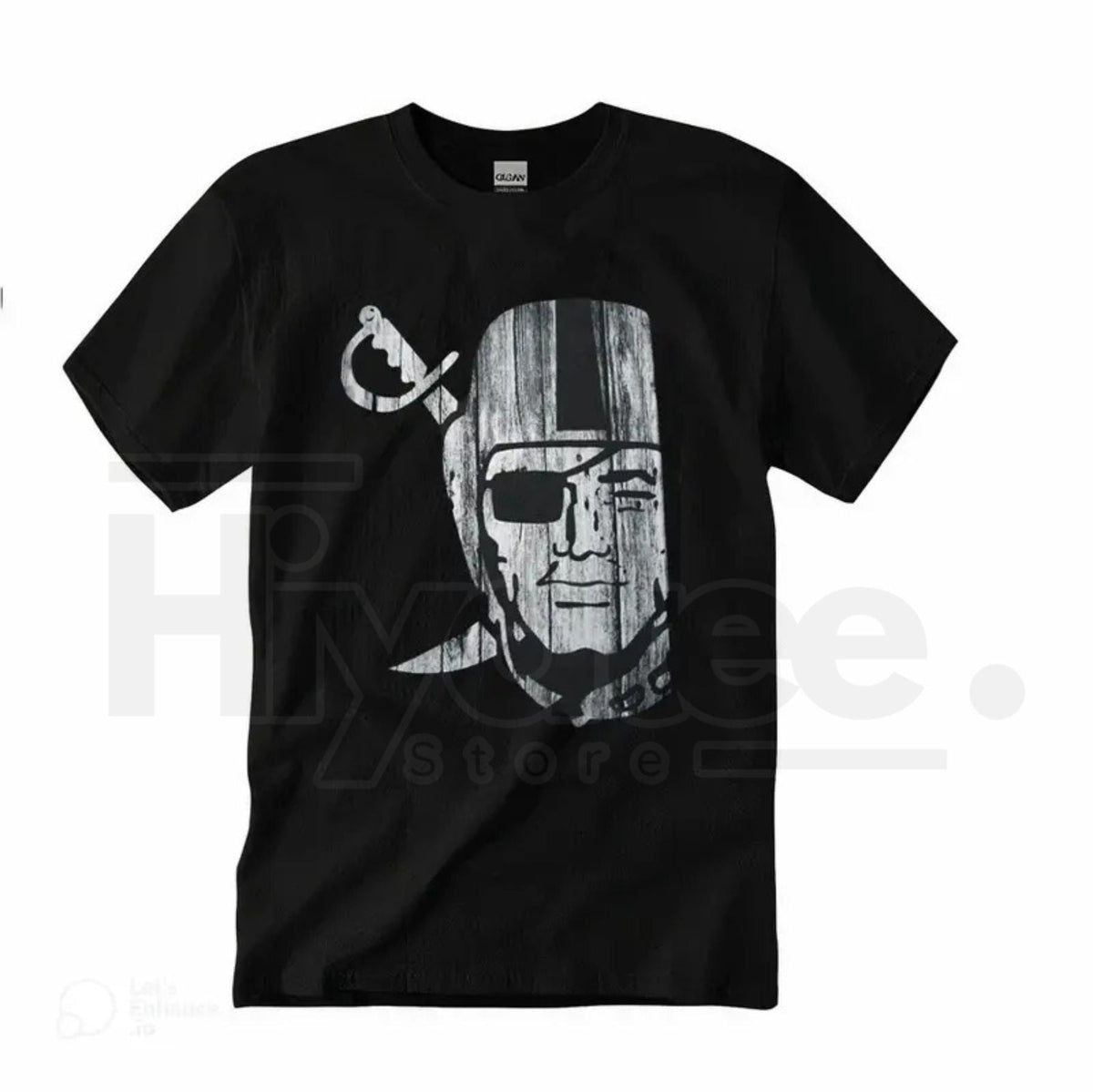 "Raider Nation" – Classic Silver and Black Football Fan Unisex Trend Tee