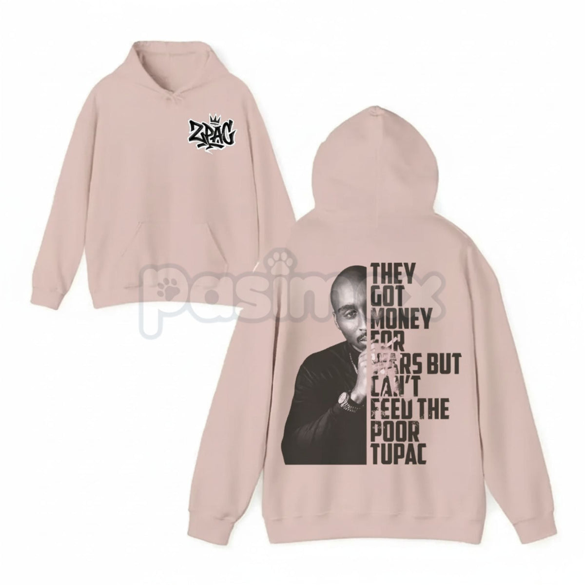 Rapper Tribute Aesthetic Hoodie – Iconic Hip-Hop Culture Streetwear, Vintage Rap Graphic Pullover, Unisex