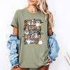 Reading Ghosts Bookish Library Spooky Halloween BookTok Lovers Limited Edition Graphic Tee