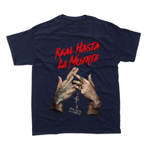 "Real Hasta La Muerte" Unisex T-Shirt - Bold Anuel AA Streetwear Graphic, Latin Trap Music Merch