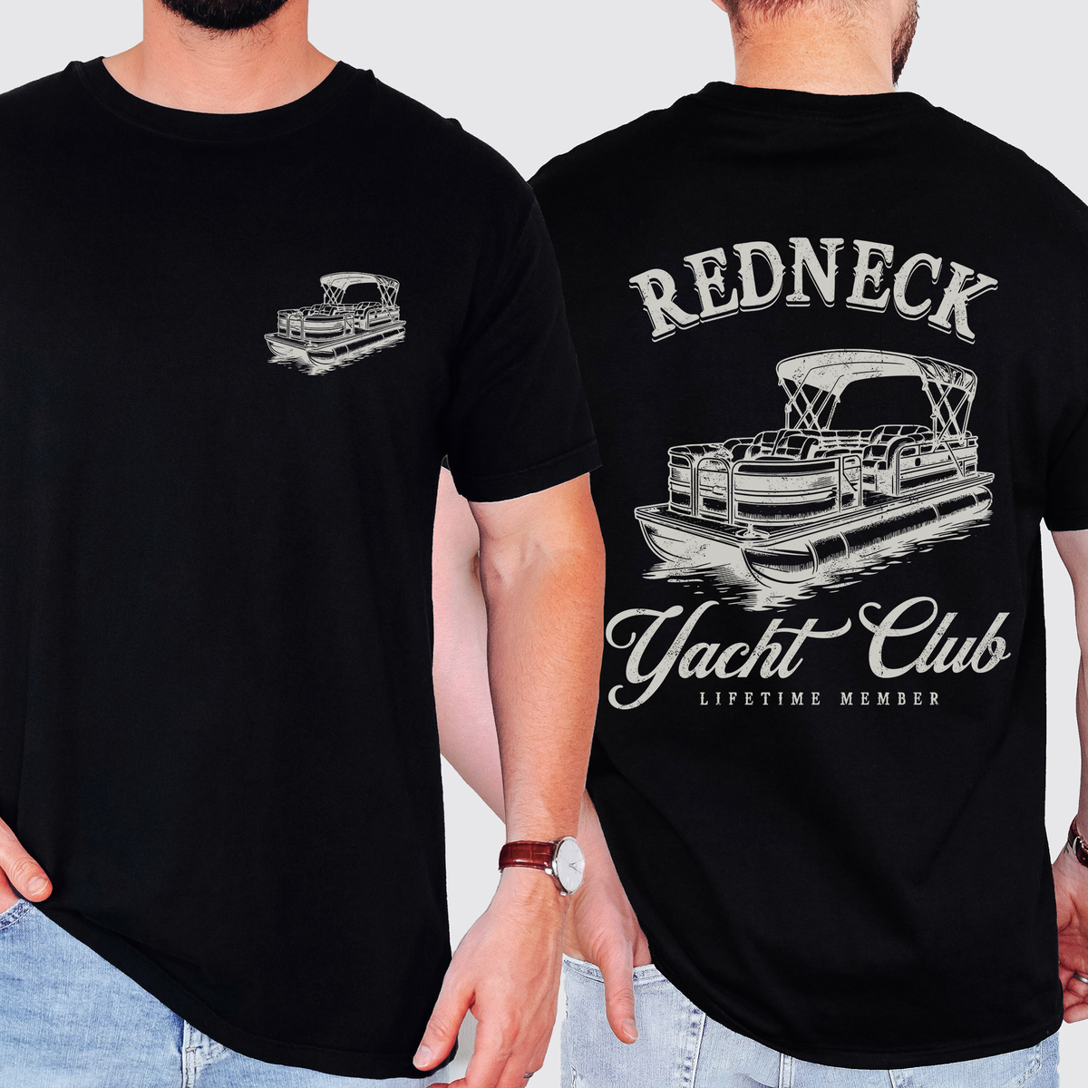 Redneck Yacht Club Comfort Colors Tee For Boating Lake Life Enthusiasts