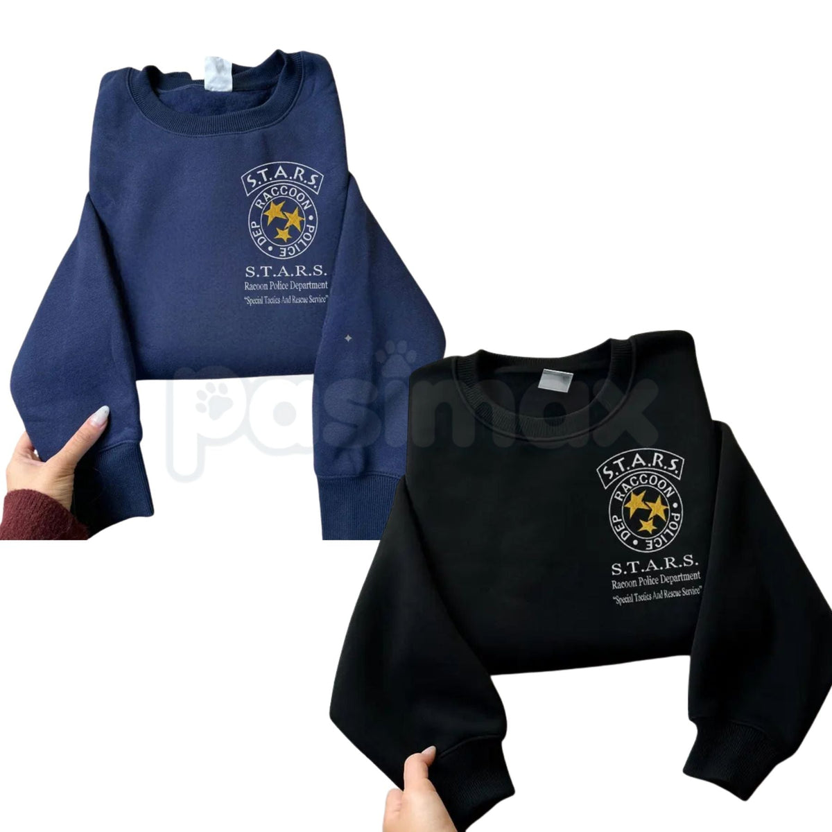 Resident Evil Umbrella Corp Embroidered Sweatshirt – S.T.A.R.S. Survival Horror Crewneck