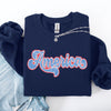 Retro America Grunge Vintage Patriotic USA 4th Of July Americana Style Sweatshirt
