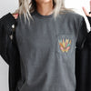 Retro Mama Butterfly Hippie Vintage Boho Style Pocket Tee Edition Forever Free Spirit Graphic Tee