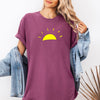 Retro Minimalist Sunset, Beach, Summer Limited Edition Premium Soft Comfort Colors Tee