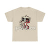 Retro Gaming Pattern T-Shirt - Fun Old Video Game Console Design, Nostalgic Gamer Tee