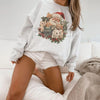 Retro Santa Claus and Kittens Christmas Sweatshirt – Vintage Winter Holiday Crewneck