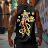 Retro Sunset Tank Top – Unisex Vintage Beach Graphic Tee, Summer Comfort Wear for Men & Women