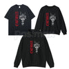 Rock The Silence Caifanes Group – Skull Print Graphic Tee, Retro Rock Hoodie & Sweatshirt
