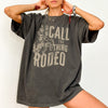 Rodeo Rider Bronco Bull Horse Cowboy Cowgirl Western Rodeo Attire Comfort Colors Tee