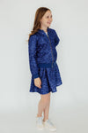 Royal Blue Sequin Twirl Skort
