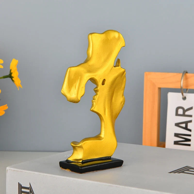 Our resin couple figurines are made of one-piece molding technology, the surface is neat and smooth, not easy to oxidize and fad
