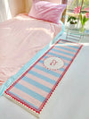 VIKAMA Ins Style Cashmere Long Strip Rug Comfort Cooling Bedroom Bed Blanket Bay Window Blanket Cloakroom Carpet Home Decor